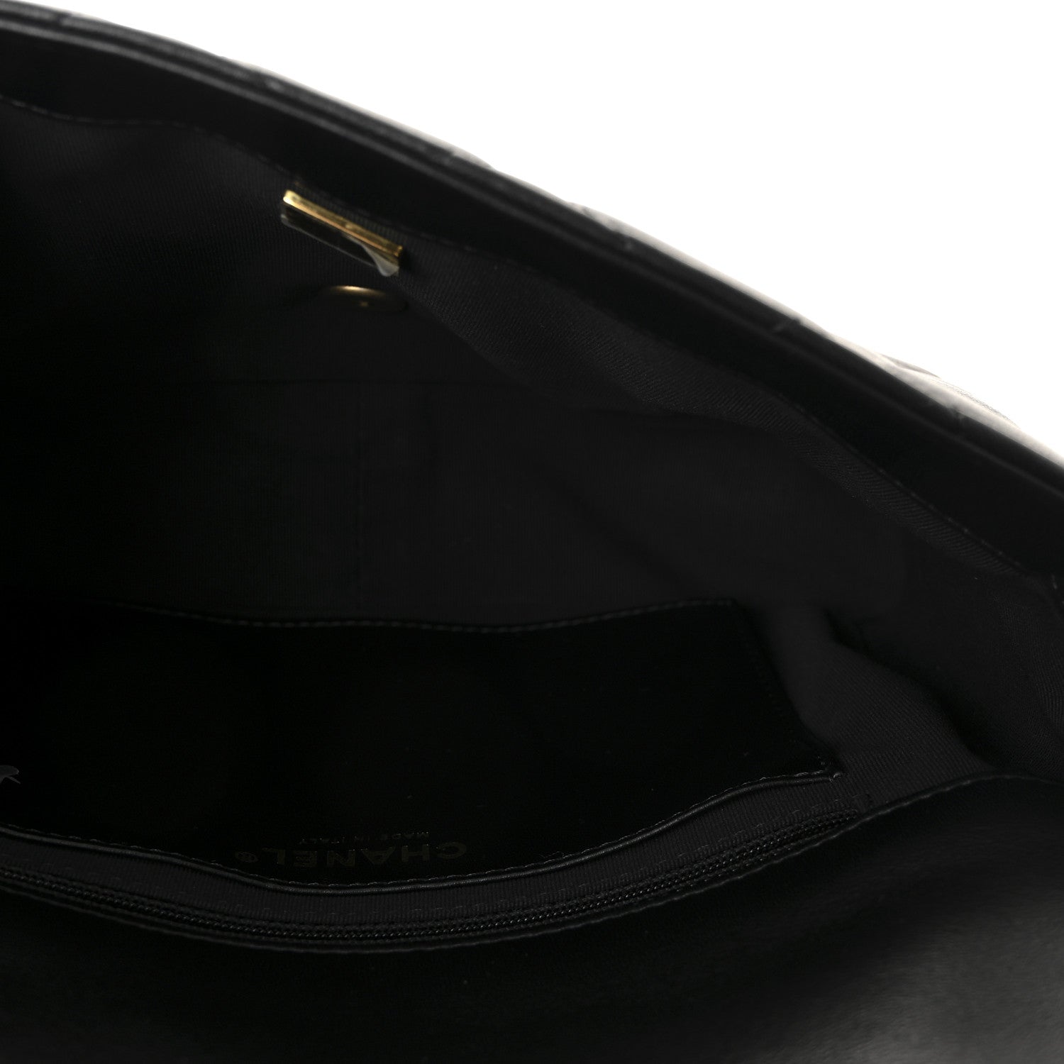 Chanel Lambskin Quilted Large CC Funky Town Flap Black 5 of 10