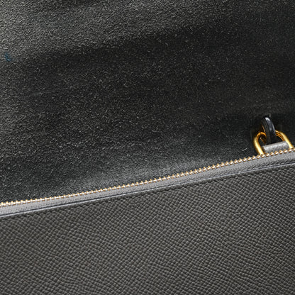 Celine Grained Calfskin Mini Belt Bag Grey 10 of 11