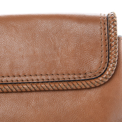 Gucci Pebbled Calfskin Marrakech Clutch Camel 14 of 15