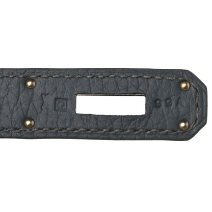 Hermes Taurillon Clemence Jypsiere 28 Bleu Orage 7 of 12