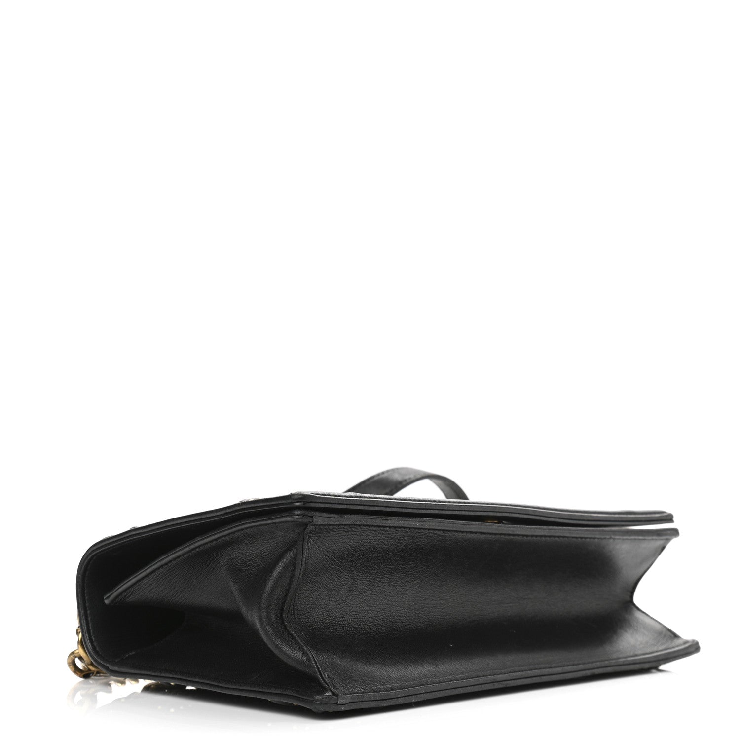 Christian Dior Lambskin Studded Medium Diorama Flap Bag Black 4 of 17