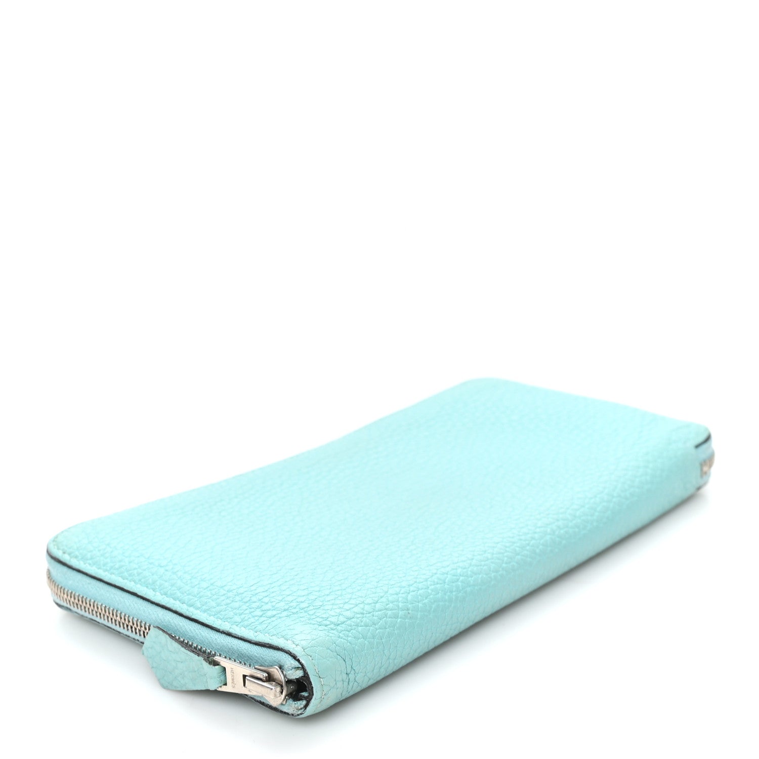 Hermes Togo Azap Wallet  Bleu Atoll 4 of 7
