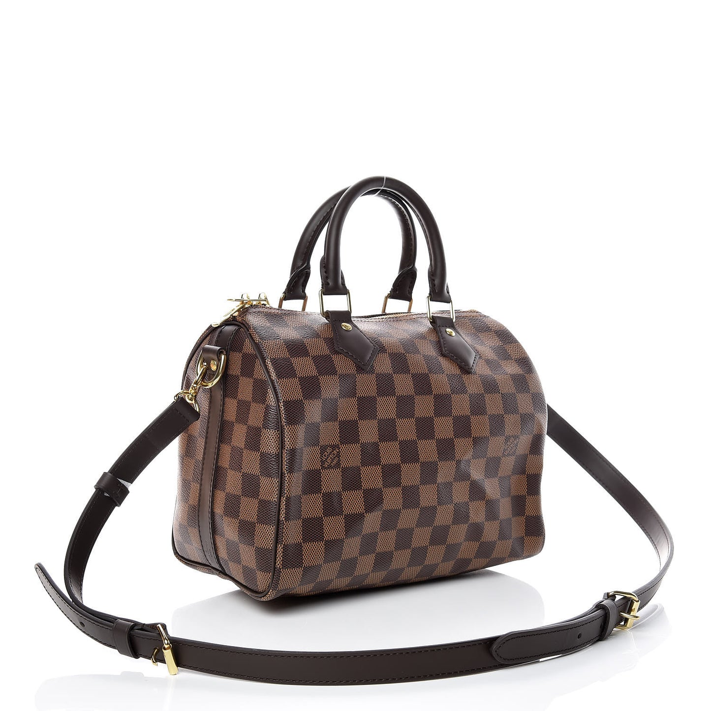 Damier Ebene Speedy Bandouliere 25