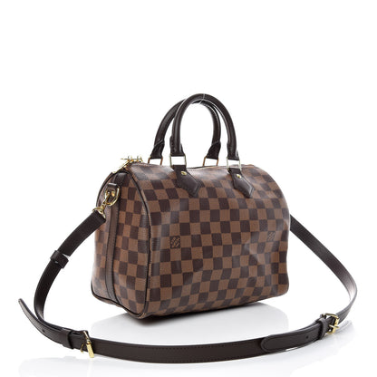 Louis Vuitton Damier Ebene Speedy Bandouliere 25 3 of 11