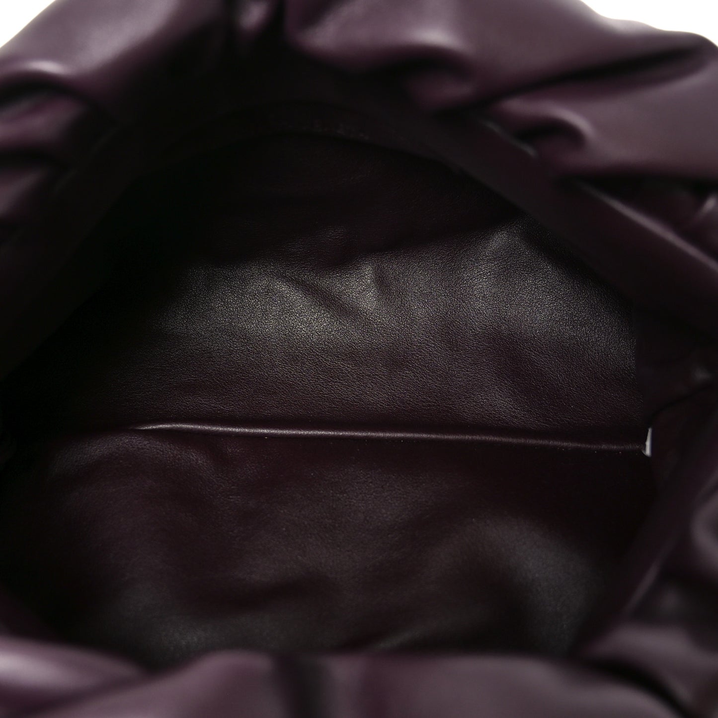 Calfskin The Pouch Chain Grape