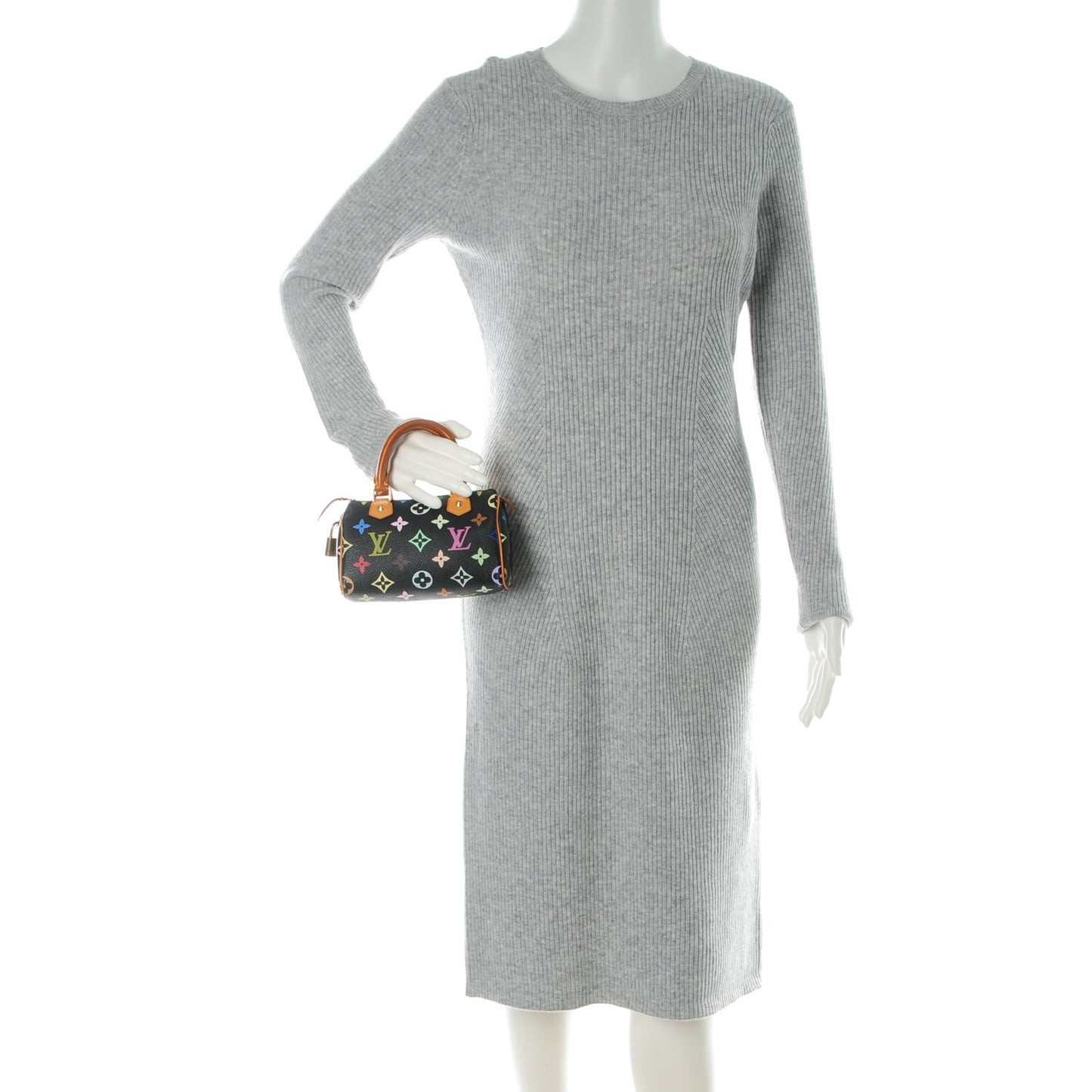 Monogram Multicolor Mini Sac HL Speedy Black
