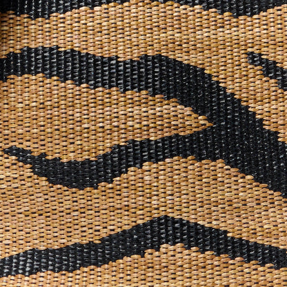 Stella McCartney Raffia Jacquard Tiger Bucket Bag 9 of 11