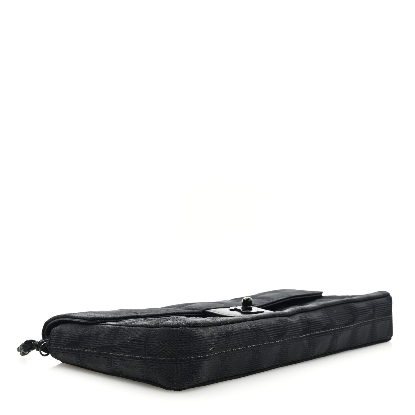 Nylon Travel East West Flap Black