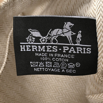 Hermes Canvas Small Bride-A-Brac Pouch Natural 6 of 9