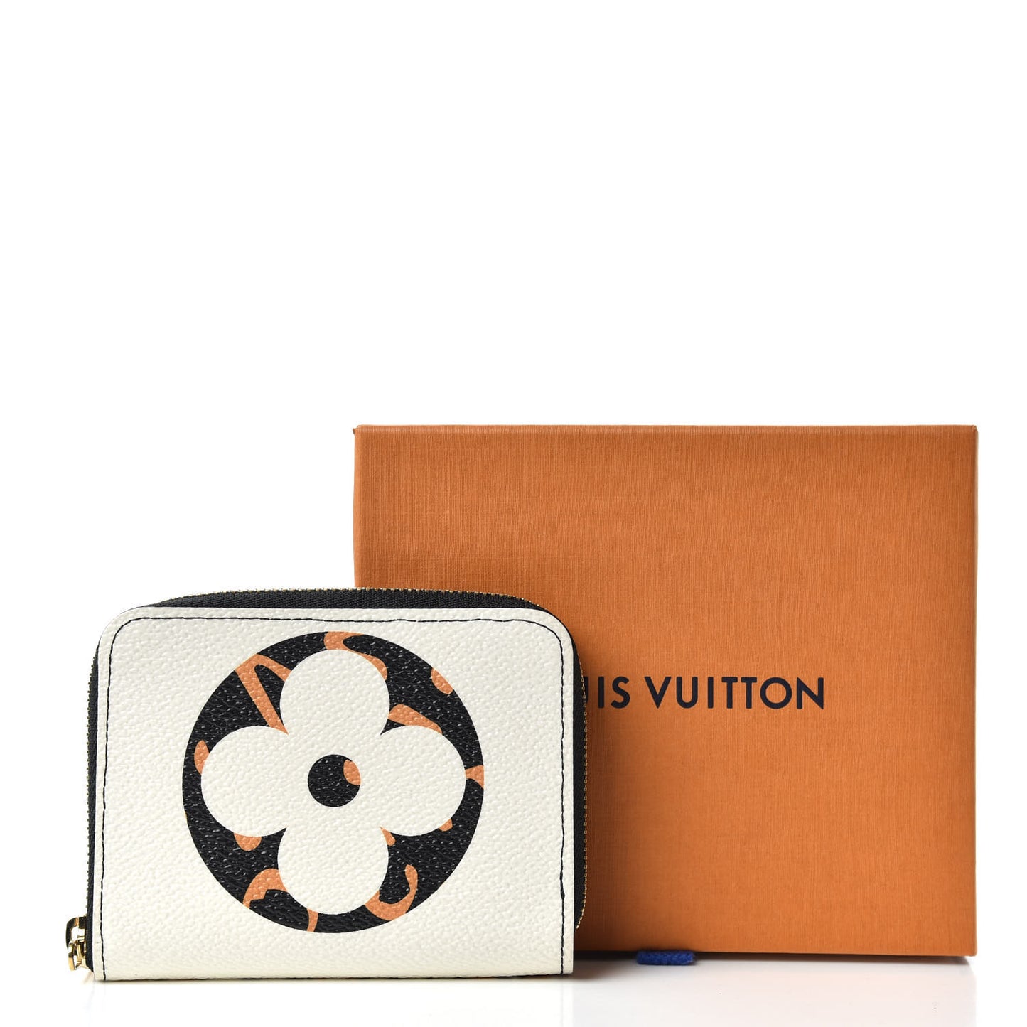 Monogram Giant Jungle Zippy Coin Purse Ivory