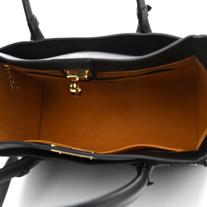 Louis Vuitton Calfskin Monogram Tufting On My Side Black 5 of 10