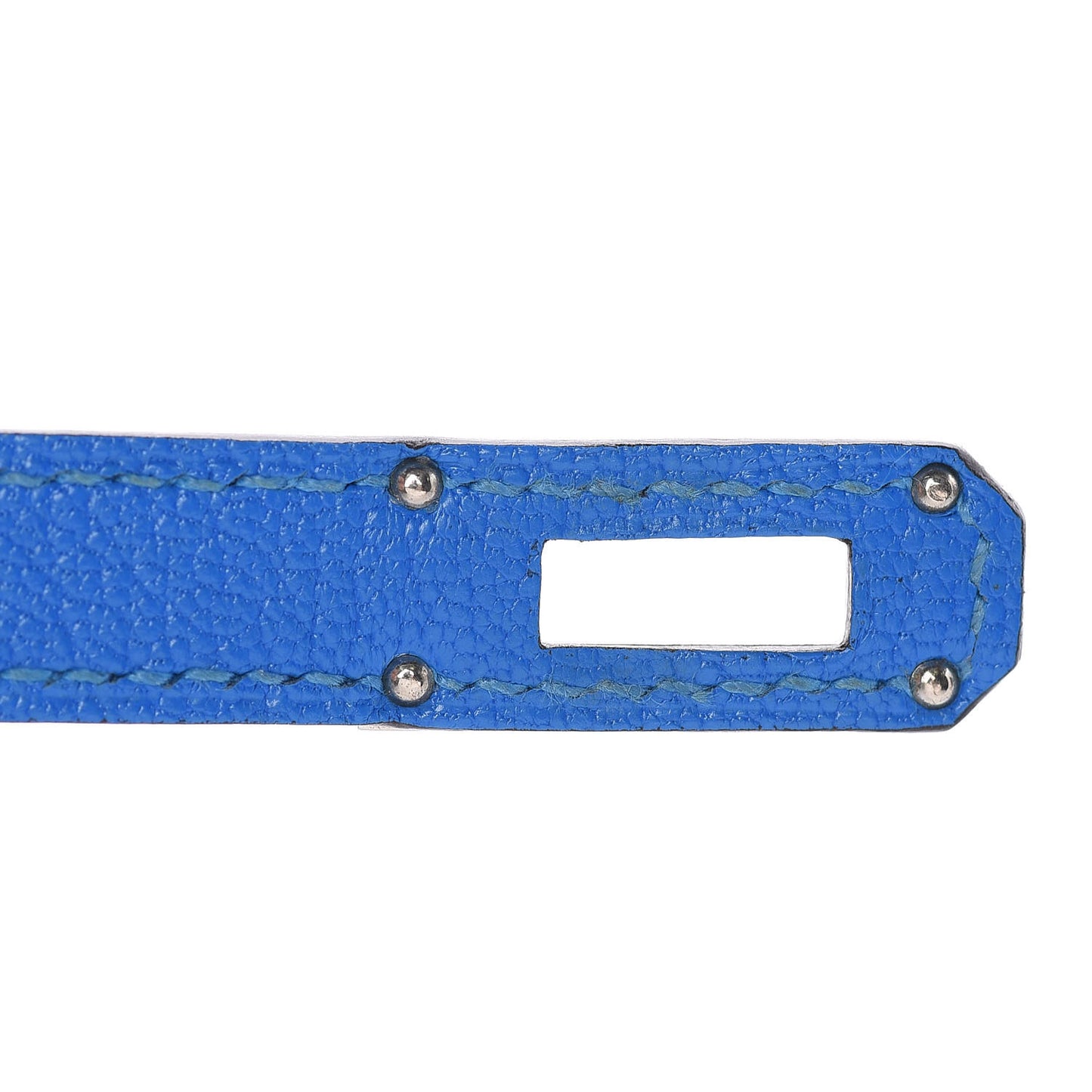 Chevre Mysore Medium Kelly Wallet Bleu Hydra