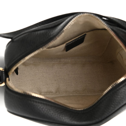 Gucci Pebbled Calfskin Small Soho Disco Bag Black 5 of 14
