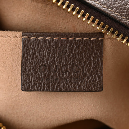 Gucci GG Supreme Monogram Web Mini Ophidia Shoulder Bag Brown 6 of 10