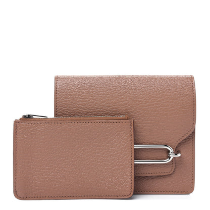 Hermes Chevre Mysore Roulis Slim Wallet Quebracho 2 of 9