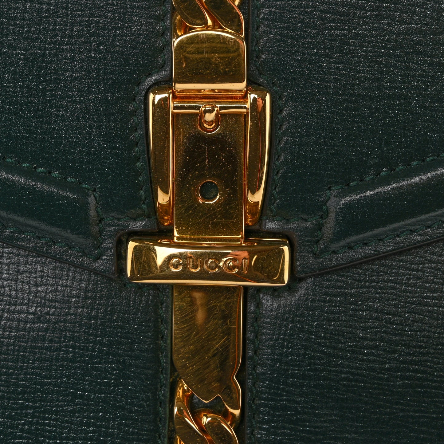Azalea Calfskin Small Sylvie 1969 Top Handle Bag Green