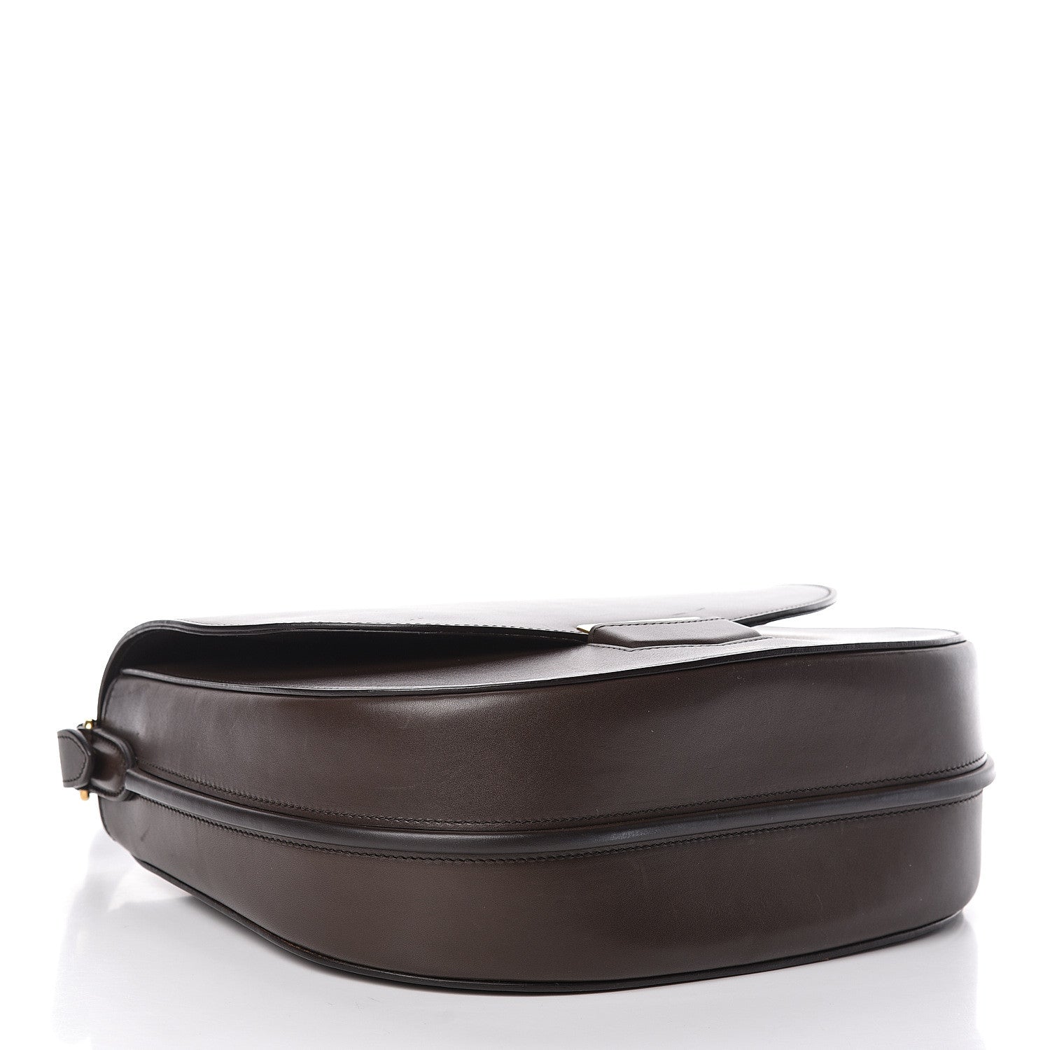 Celine Supersoft Calfskin Medium Trotteur Wood 4 of 18