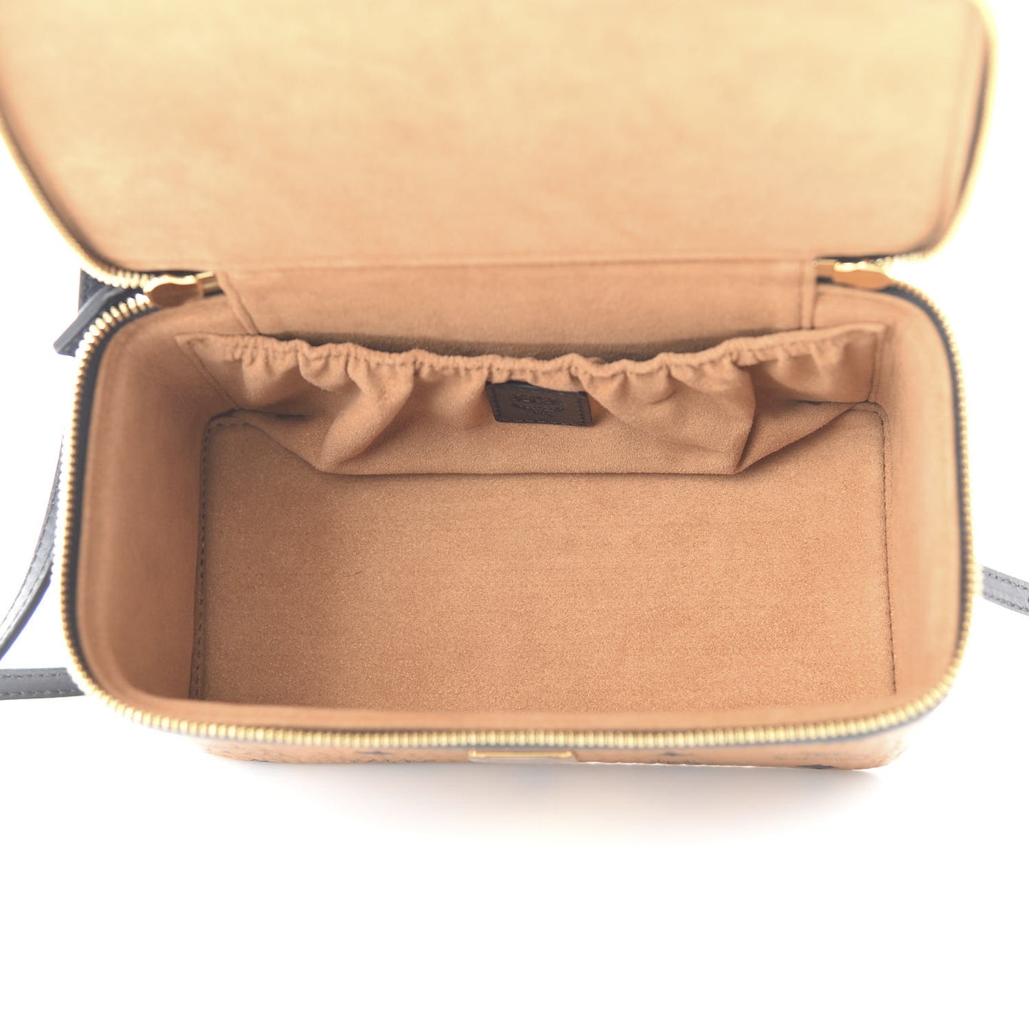 Visetos Vanity Case Cognac Black