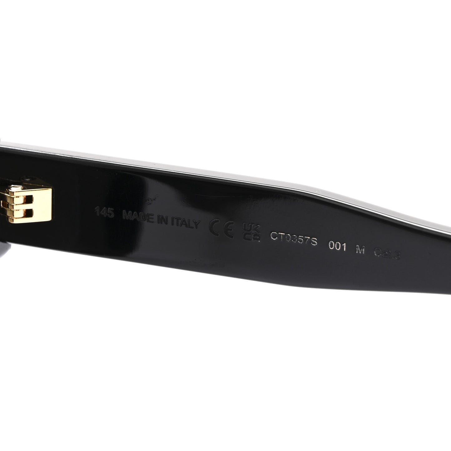 Acetate Panthere De Cartier Sunglasses CT0357S Black