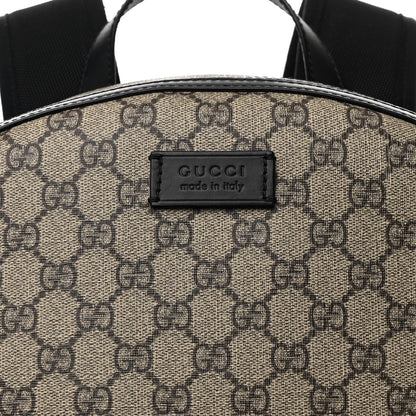 Gucci GG Supreme Monogram Medium Backpack Black 8 of 11
