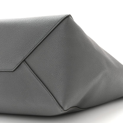 Celine Soft Grained Calfskin Small Belt Cabas Phantom Grey 10 of 10