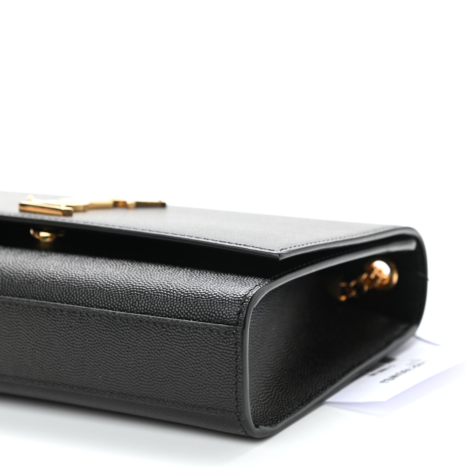 Saint Laurent Grain De Poudre Medium Classic Monogram Kate Satchel Black 10 of 10