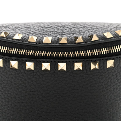 Valentino Garavani Calfskin Rockstud Belt Bag Black 7 of 9