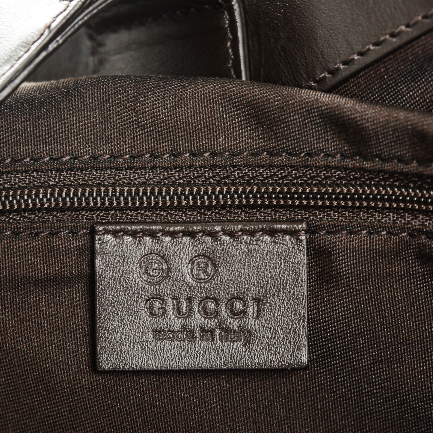 Monogram Large Sukey Tote Dark Brown