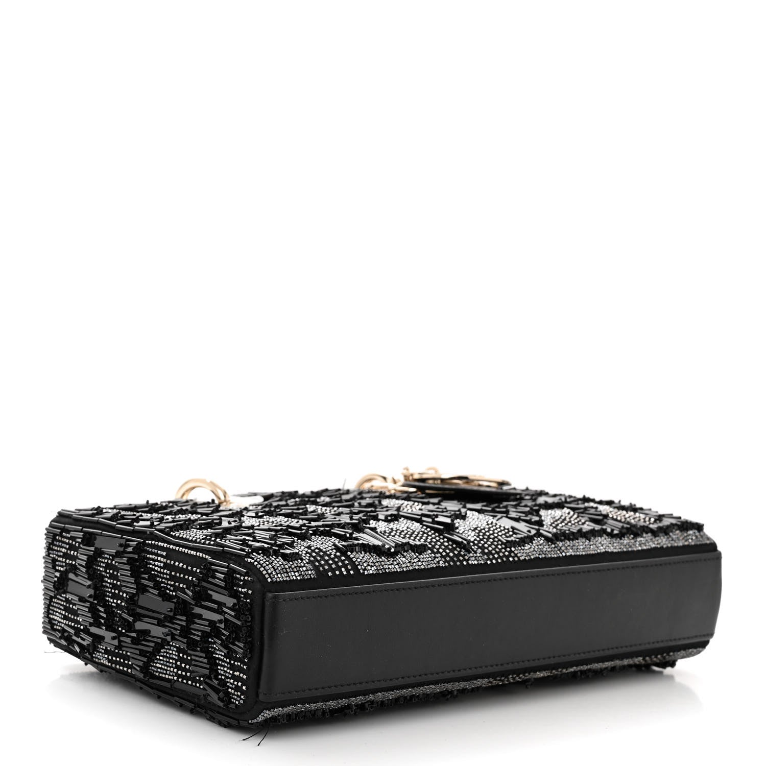 Christian Dior Sequins Beaded Fringe Lady D-Joy Black 4 of 11