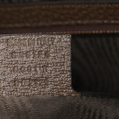 Gucci X BALENCIAGA BB Supreme Monogram Web Medium Ophidia Carry-On Duffle Bag Beige New Acero 6 of 9
