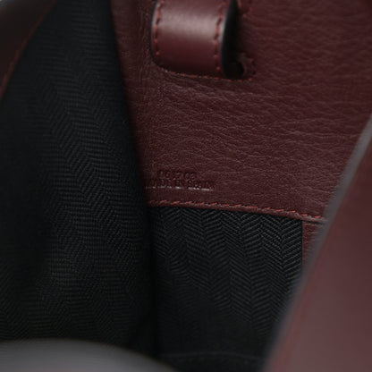 Loewe Calfskin Small Hammock Shoulder Bag Maroon Oxblood 7 of 10