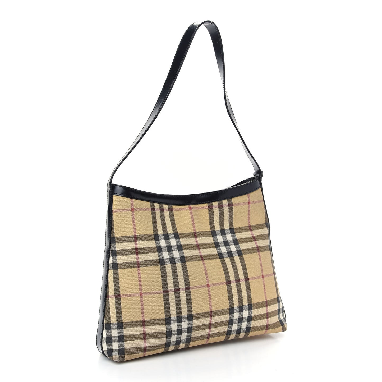 Vintage Check Shoulder Bag Black