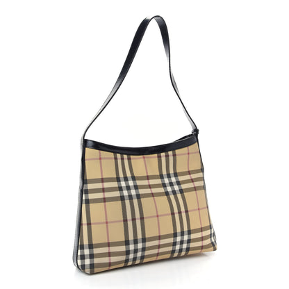 Burberry Vintage Check Shoulder Bag Black 3 of 8