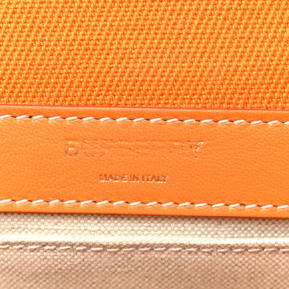 Burberry Canvas Horseferry Print Small Lola Bag Deep Orange 6 of 10