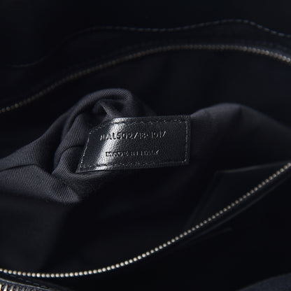 Saint Laurent Calfskin Y Quilted Monogram Large Loulou Shopper Black 8 of 11