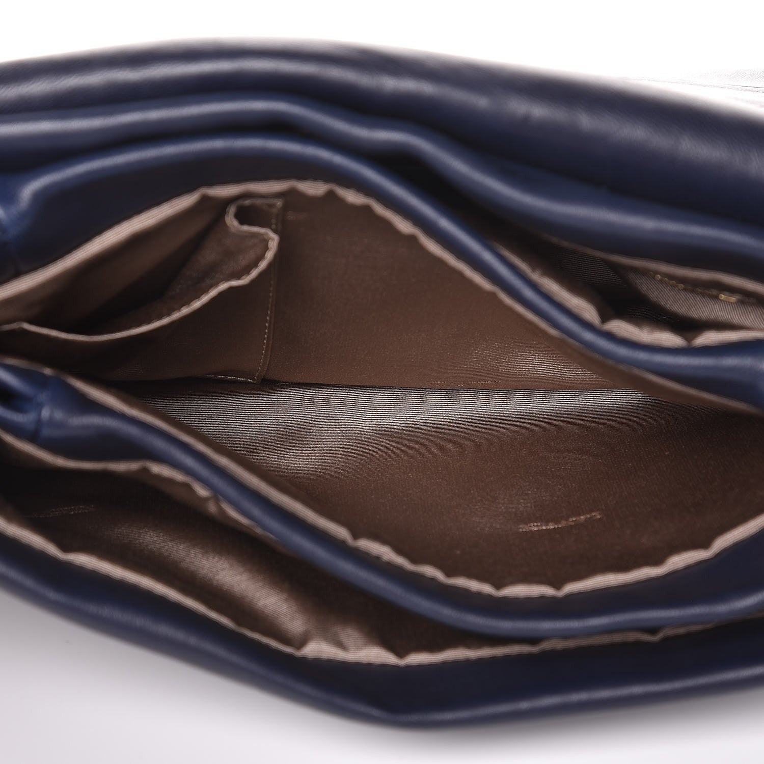 Lanvin Lambskin Quilted Medium Sugar Flap Shoulder Bag Navy 8 of 12