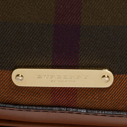 Burberry House Check Whipstitch Medium Tote Ochre 11 of 12