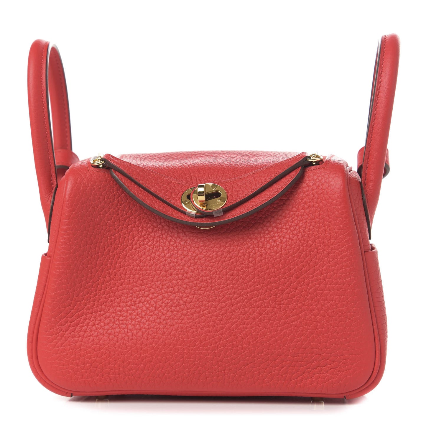 Taurillon Clemence Mini Lindy 20 Rouge De Coeur