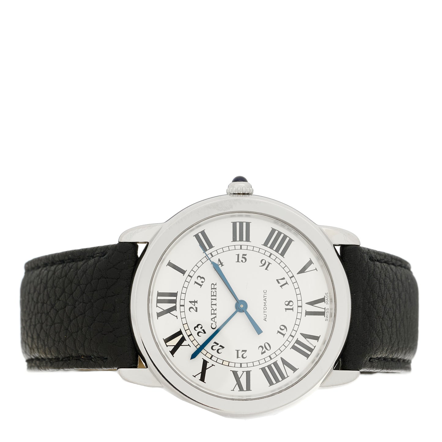 Stainless Steel Calfskin 36mm Ronde Solo Automatic Watch