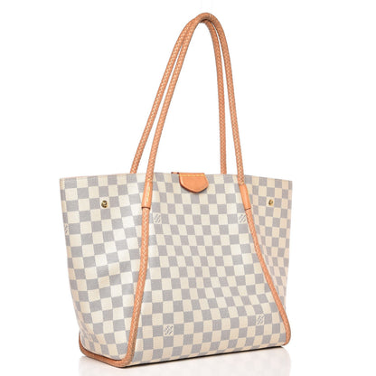 Louis Vuitton Damier Azur Propriano Rose Ballerine 3 of 16