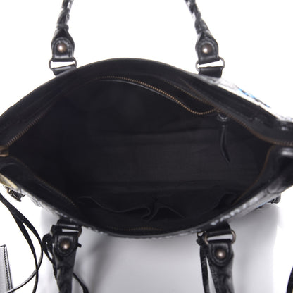 Balenciaga Agneau Graffiti All Over Classic Hardware S City Black Multicolor 5 of 7