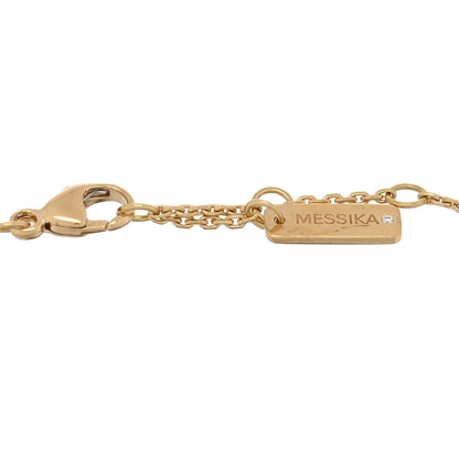 Messika 18K Yellow Gold Diamond Classic Baby Move Pave Bracelet 3 of 3