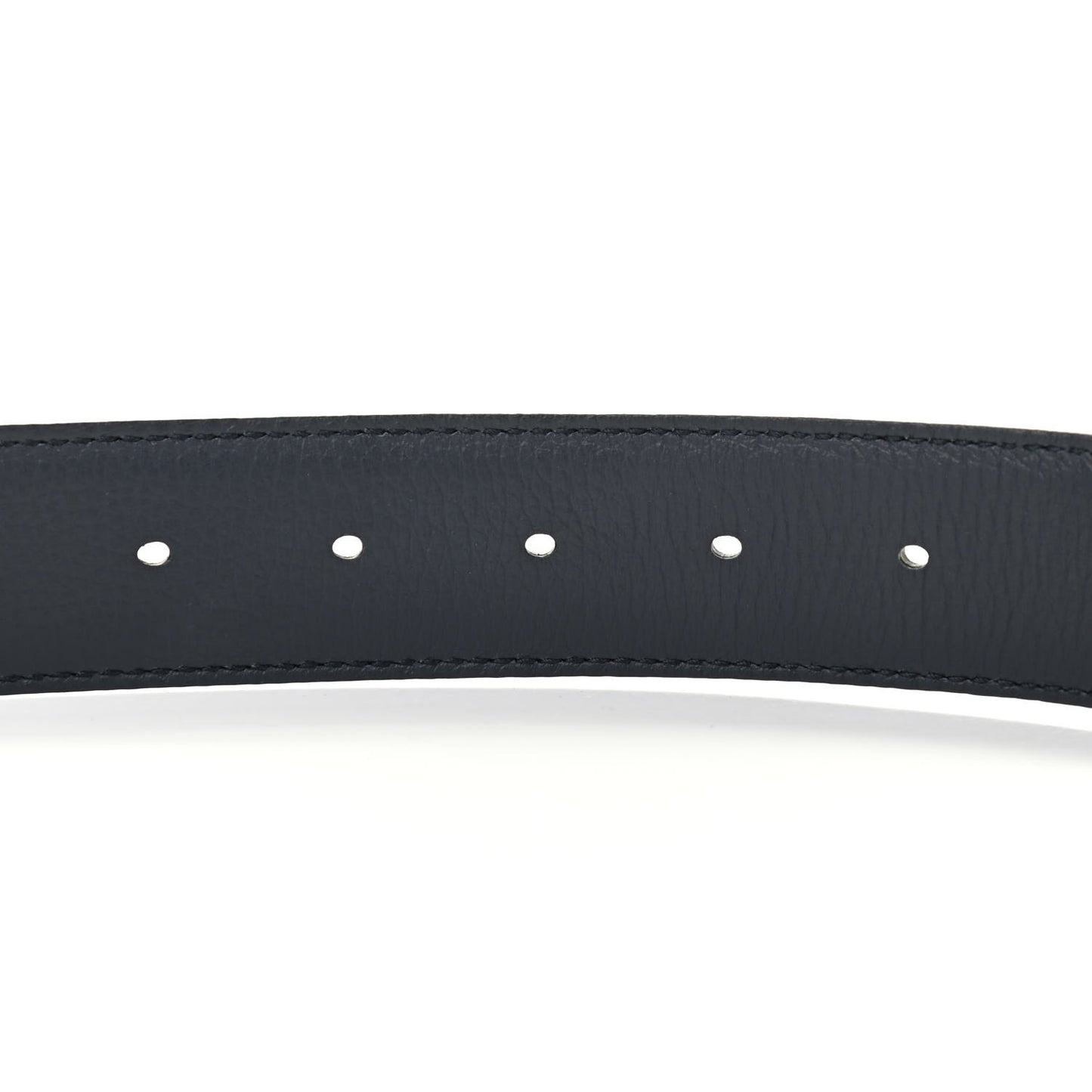 Calfskin 30 Montaigne Reversible Belt 95 Black Navy
