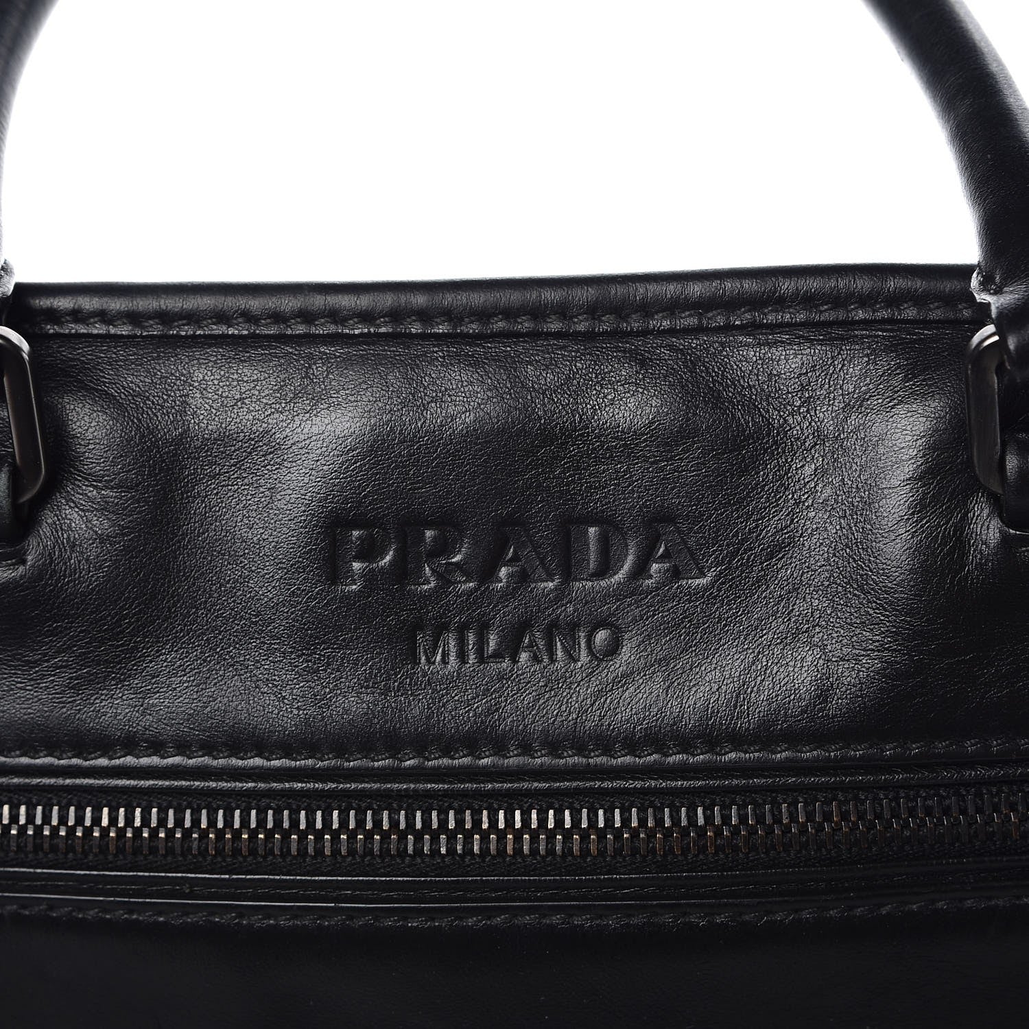 Prada Nappa Briefcase Black 7 of 13