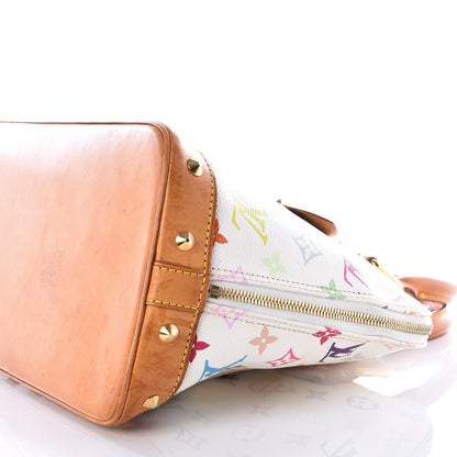 Louis Vuitton Monogram Multicolor Alma White 16 of 17