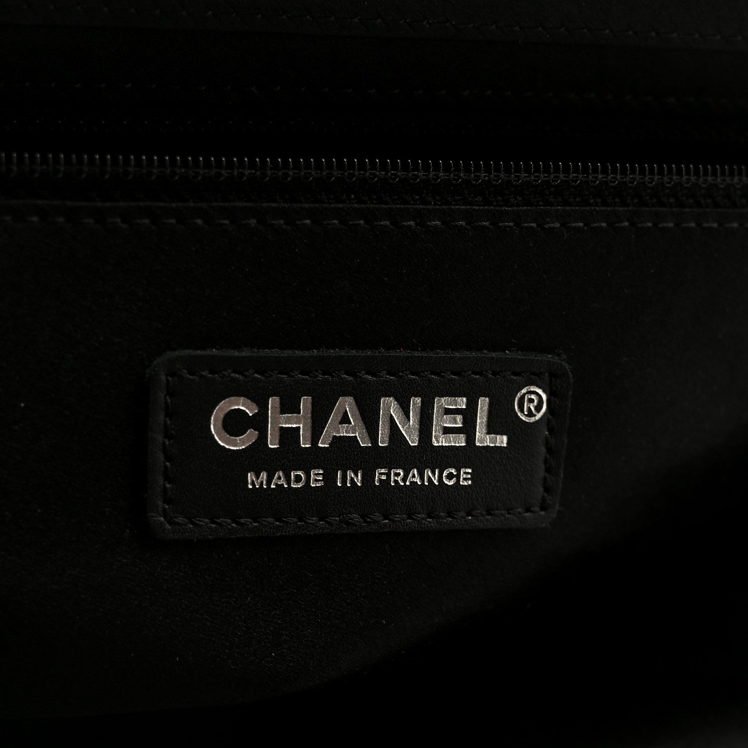 Chanel Satin Crystal Woven Clutch Black 6 of 11