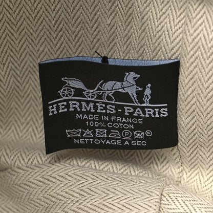 Hermes Canvas Large Bride-A-Brac Pouch Ocre 6 of 12