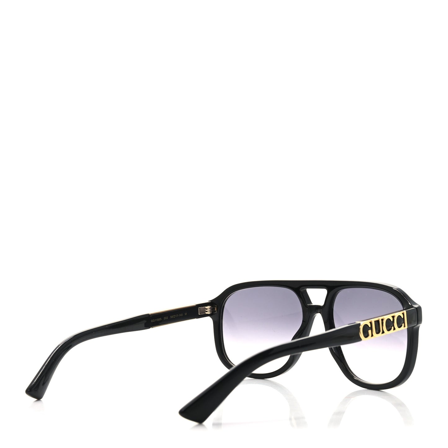 Acetate Square Frame GG1188S Sunglasses Black