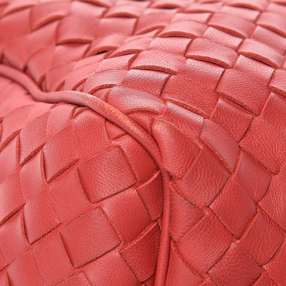 Bottega Veneta Nappa Intrecciato Satchel Corniola 10 of 16
