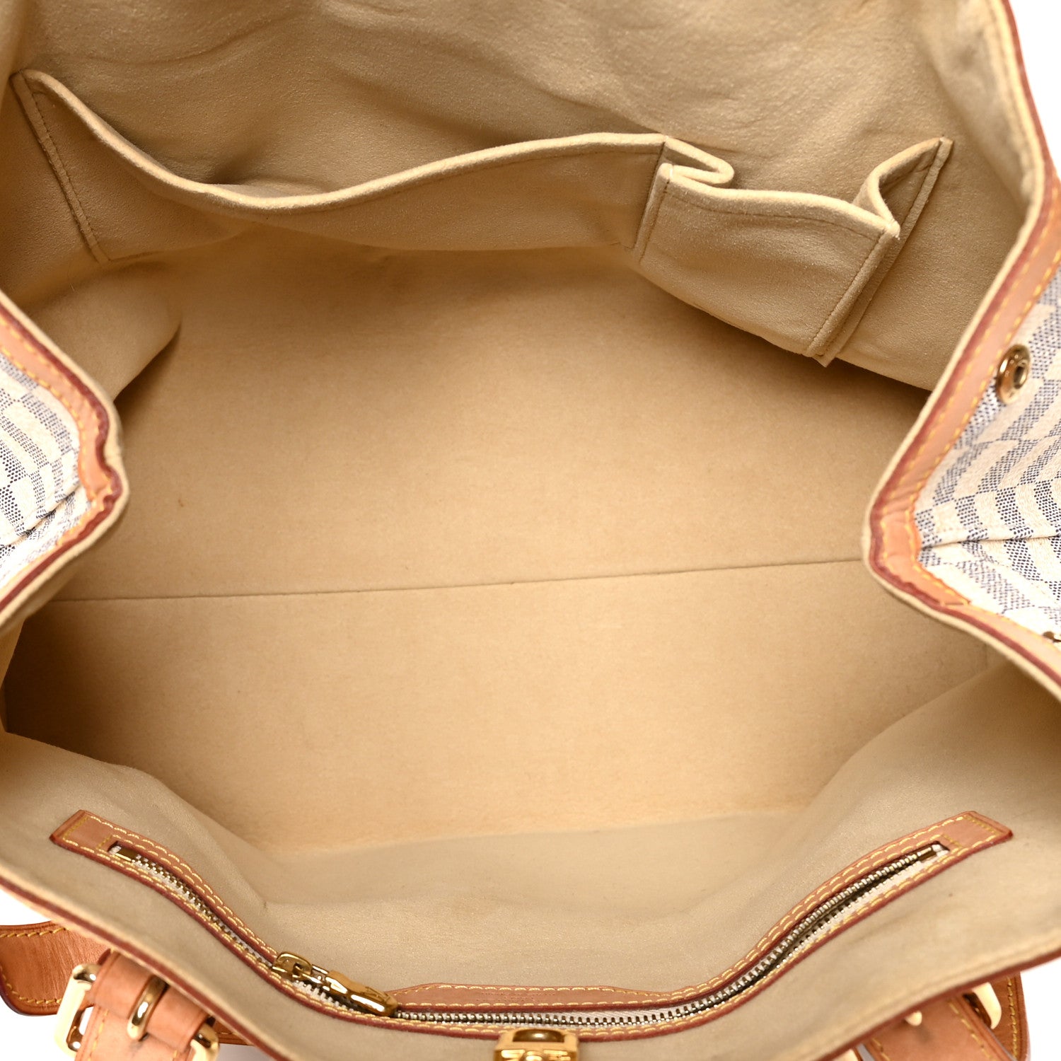 Louis Vuitton Damier Azur Hampstead MM 5 of 11